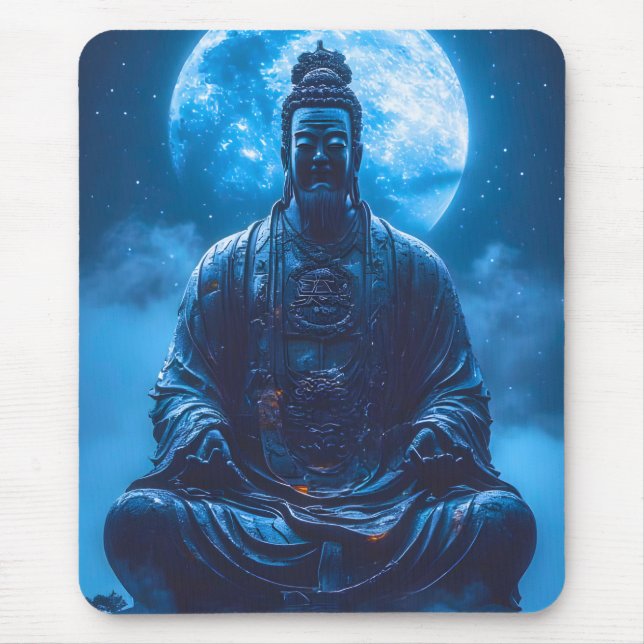 Enlightenment in Blue Mouse Mat (Front)