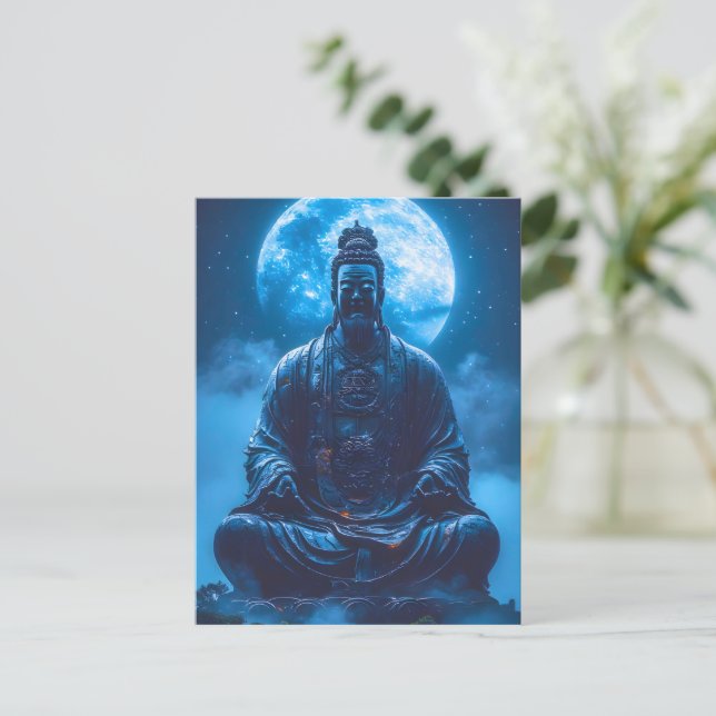 Enlightenment in Blue Postcard (Standing Front)
