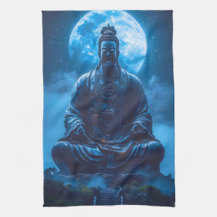 Enlightenment in Blue Tea Towel