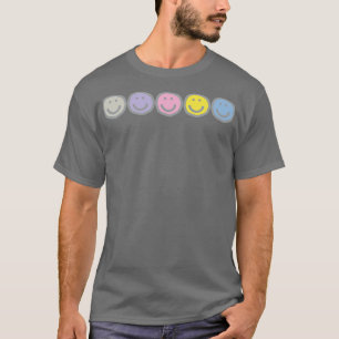 Enlightenment Smiles Five Smiley Face Drawings T-Shirt