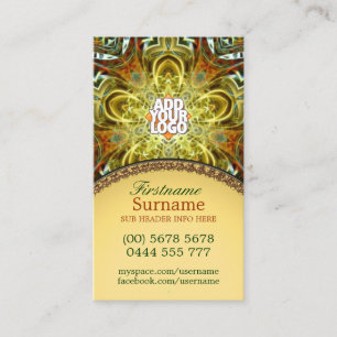 Enlightment Star New Age Business Card