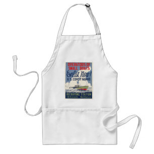 Enlist Now! U.S. Coast Guard Standard Apron