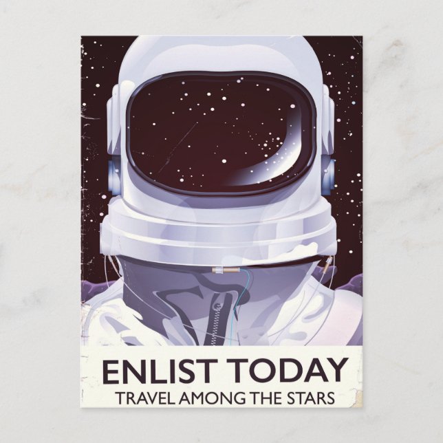 Enlist Today! Postcard (Front)