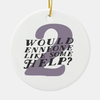 Enneagram 2 Christmas Ornament