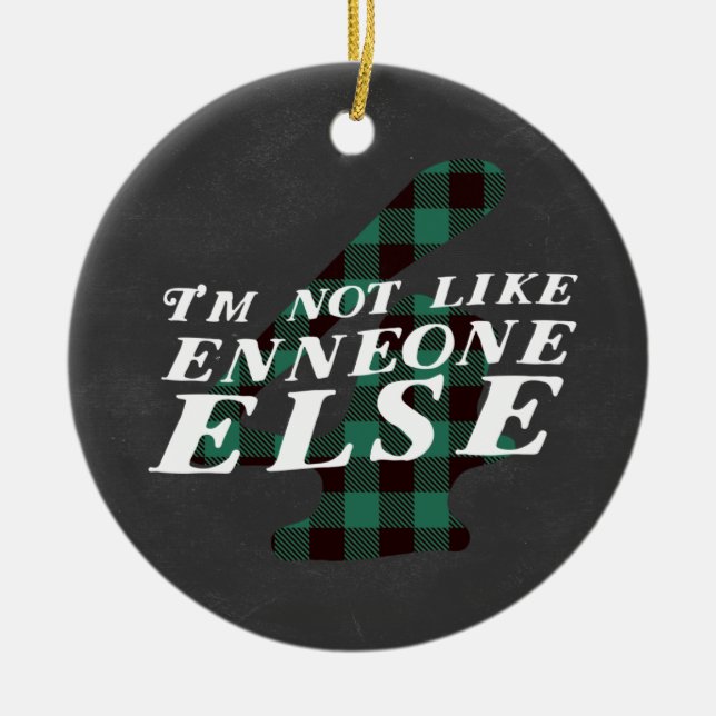 Enneagram 4 Christmas Theme Ornament (Front)