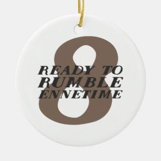 Enneagram 8 Funny Ornament