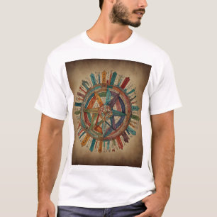 Enneagram Mandala: A Map of Human Psyche T-Shirt