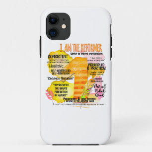 Enneagram Type 1 - I Am The Reformer iPhone 11 Case