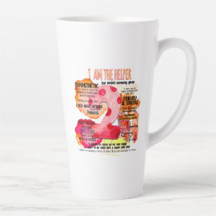Enneagram Type 2 - I Am The Helper Latte Mug