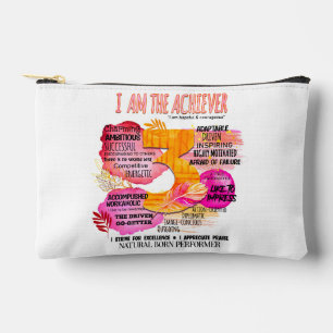 Enneagram Type 3 - I Am The Achiever Accessory Pouch