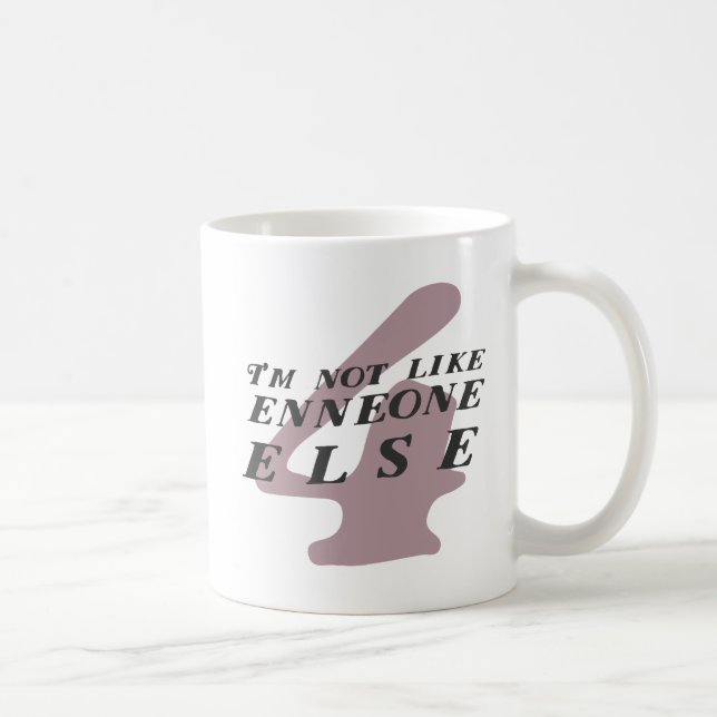 Enneagram Type 4 Funny Mug (Right)