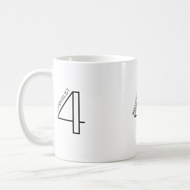 Enneagram Type 4 – The Individualist Mug (Left)