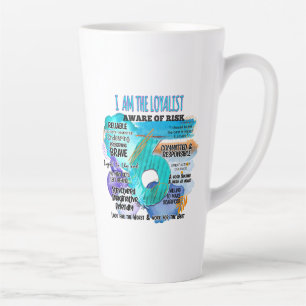 Enneagram Type 6 - I Am The Loyalist Latte Mug