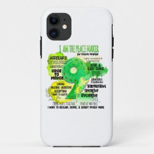 Enneagram Type 9 - I Am The Peace Maker iPhone 11 Case