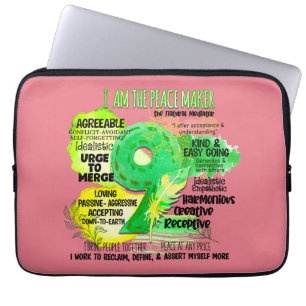 Enneagram Type 9 - I Am The Peace Maker Laptop Sleeve
