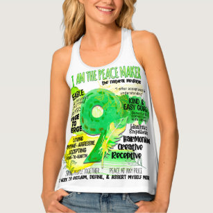 Enneagram Type 9 - I Am The Peace Maker Tank Top