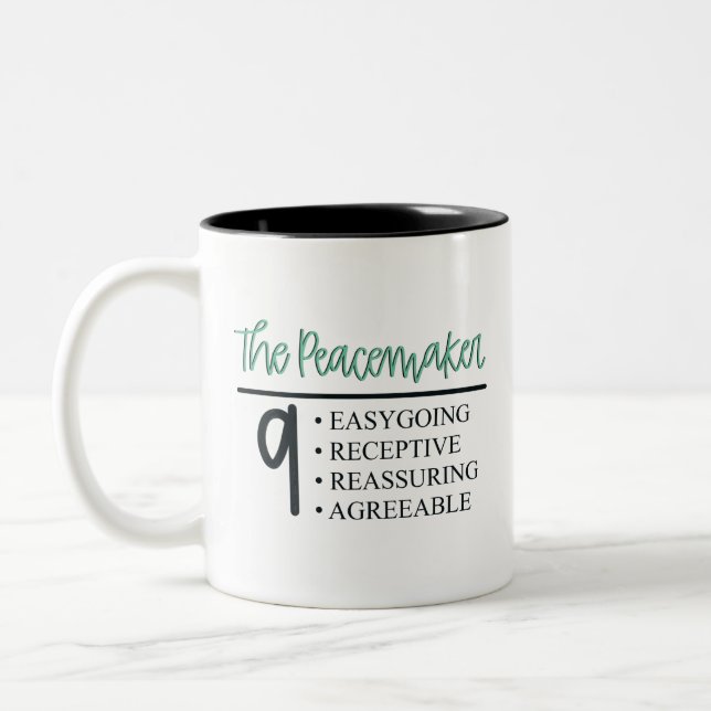 Enneagram Type 9 Mug (Left)