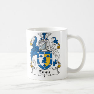 Ennis Family Crest Coffee Mug