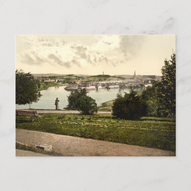 Enniskillen in County Fermanagh Postcard (Front)