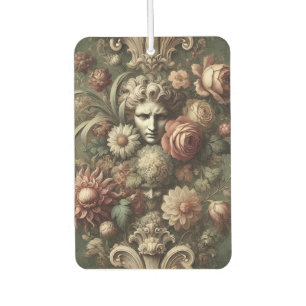 Ennui Elegance – Gothic Baroque Floral Pattern Car Air Freshener