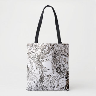 Enoch&lucifer tote bag
