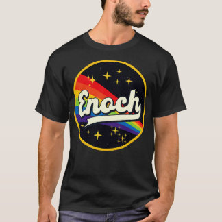 Enoch Rainbow In Space Vintage Style T-Shirt