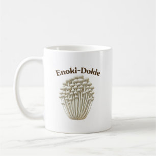 Enoki-Dokie Mushroom Mug