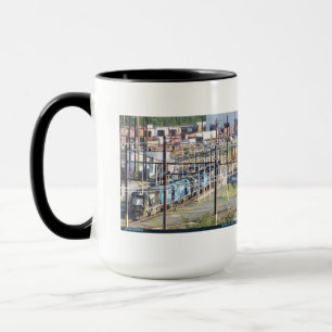 Enola Norfolk Southern Railroad Yard Harrisburg PA Mug