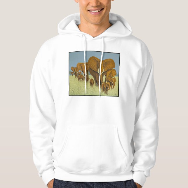 Enormous but caring hoodie (Front)