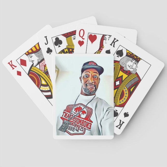 Enormous Giant Clothing co. Playing cards (Back)