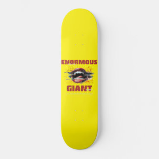 Enormous Giant Decks: Speak the Truth Skateboard