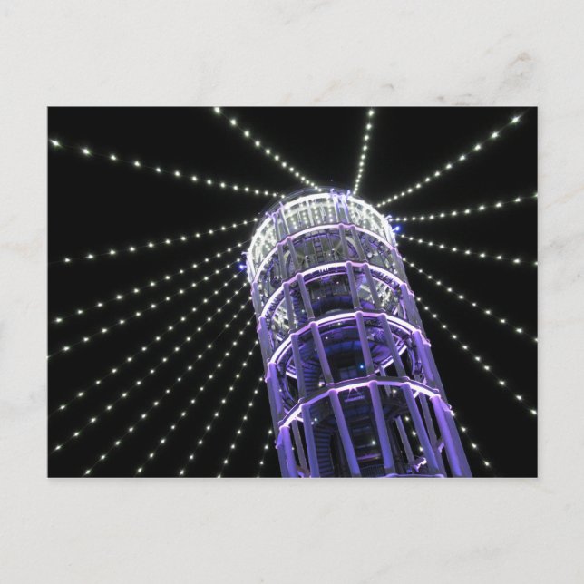 Enoshima Sea Candle: Japan Postcard (Front)