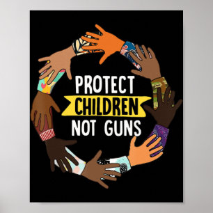 Enough End Gun Violence Awareness Day Wear Orange  Poster