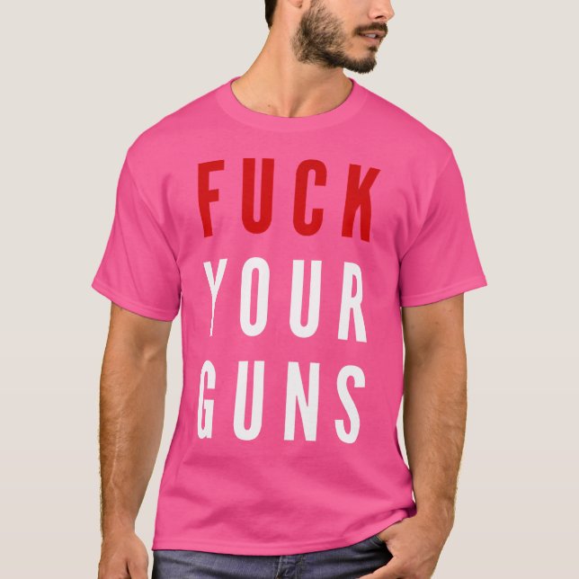 Enough Gun Control Now Pro Gun Control T-Shirt (Front)