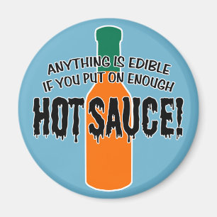 Enough Hot Sauce Magnet