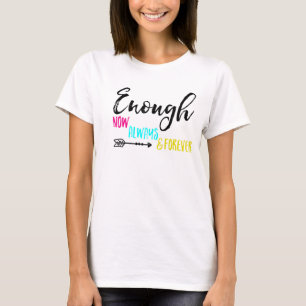 Enough Infinitely Crop T-Shirt