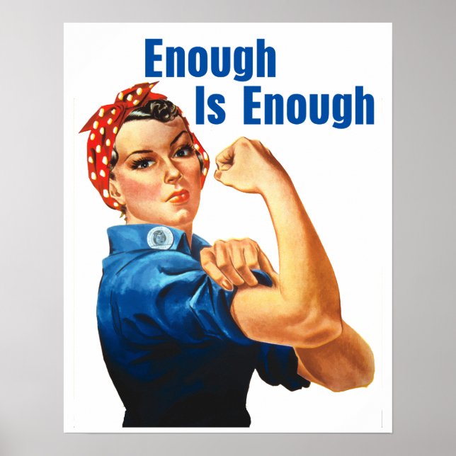 Enough Is Enough Poster (Front)