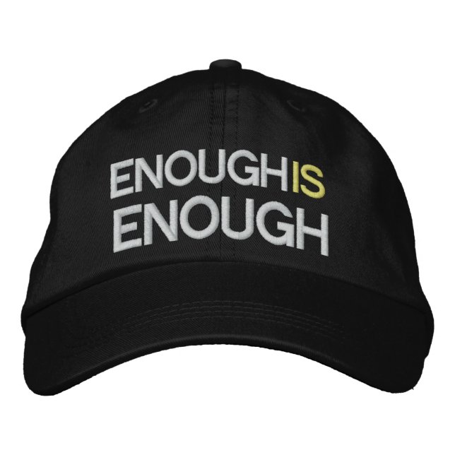 Enough is Enough - Tax Reform - SRF Embroidered Hat (Front)