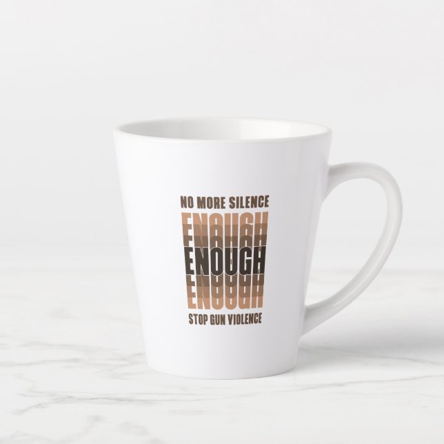 Enough | Latte Mug (Right)