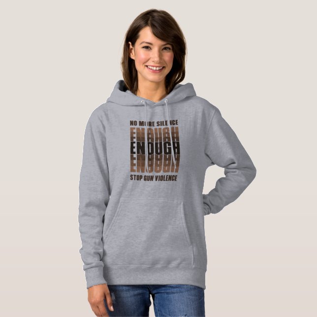 Enough | Women's Hoodie (Front Full)