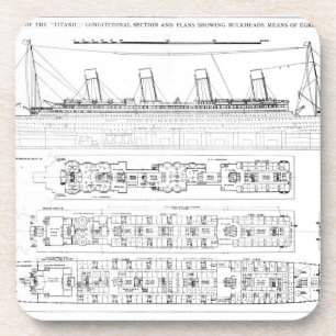 Enquiry into the Loss of the Titanic: Cross sectio Coaster