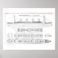 Enquiry into the Loss of the Titanic: Cross sectio
