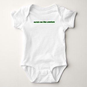enrichment - light glowing baby bodysuit