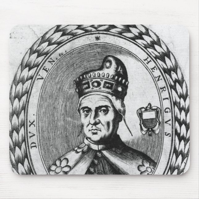 Enrico Dandolo Mouse Mat (Front)