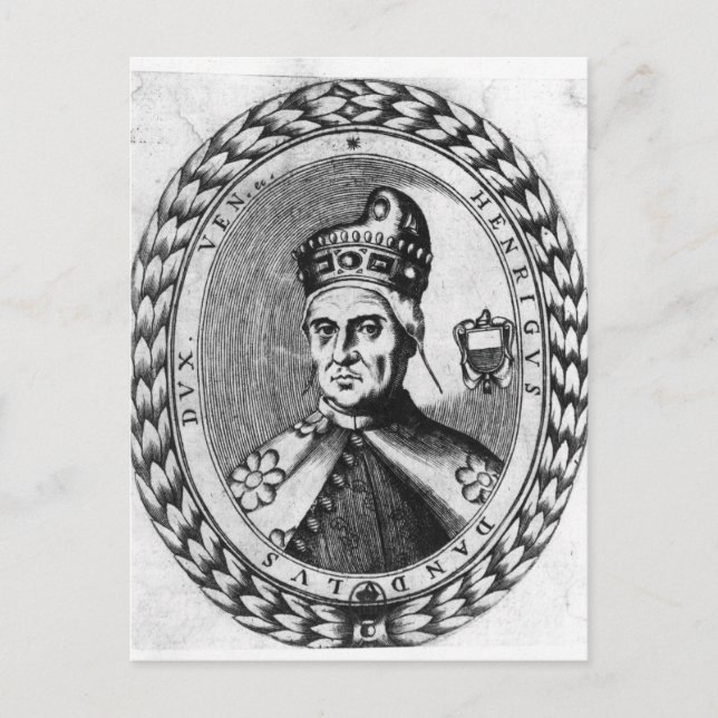 Enrico Dandolo Postcard (Front)