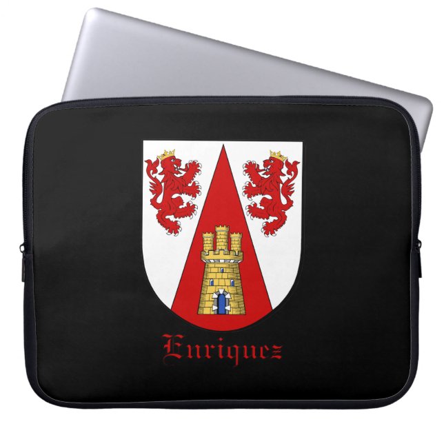 Enriquez Family Shield Electronics Bag (Front)