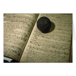 Enrolment book form the time of the Battle
