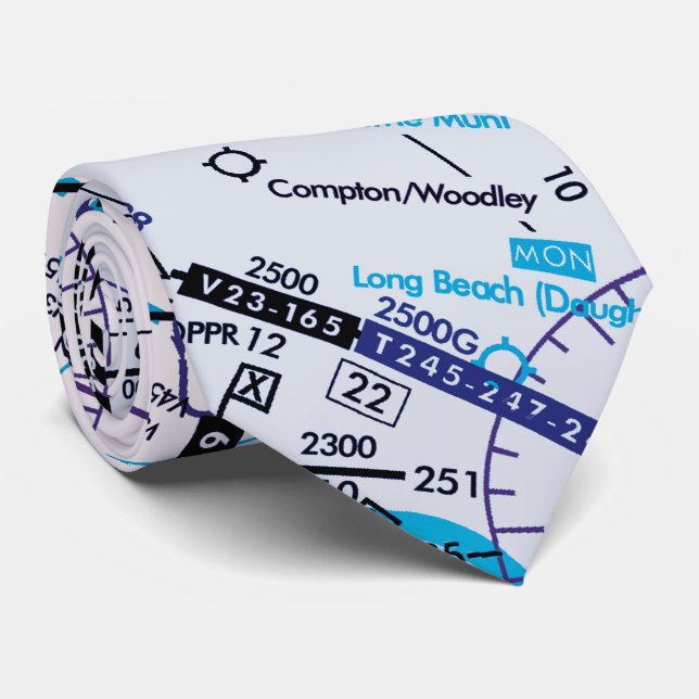 Enroute Low Altitude Chart Tie (Rolled)