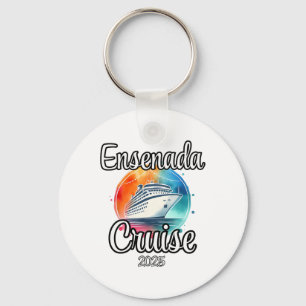 Ensenada Cruise 2025 Matching Family Vacation Men Key Ring
