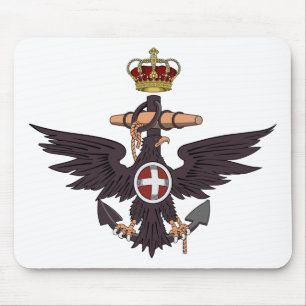 Ensign the Regia Marina, Italy Mouse Mat